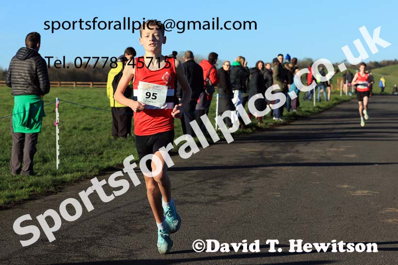 Boys and Girls under-15s 2023 Heaton Memorial 10k Road Race, Newcastle Town Moor, Newcastle.  Photo: David T. Hewitson/Sports for All Pics